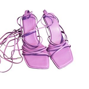 ASOS Purple Strappy Sandals